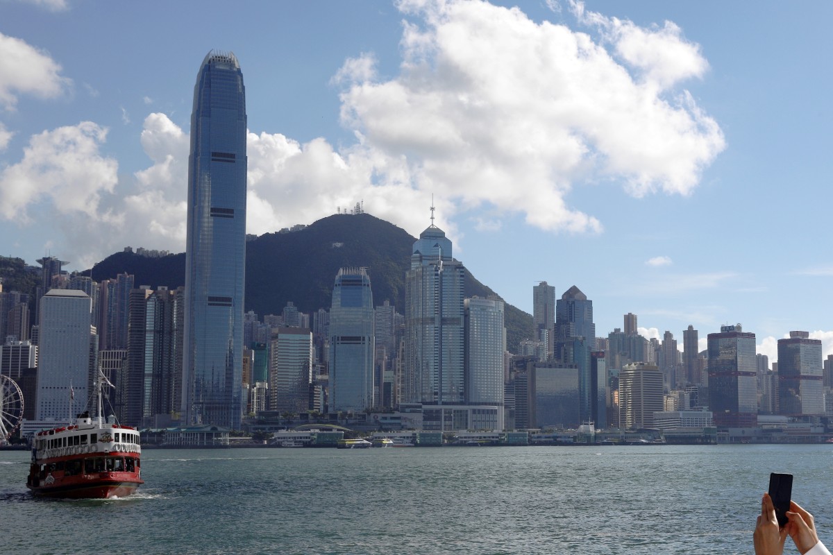 Finance chief Paul Chan says the proposed national security law will put Hong Kong on par with major financial markets of London and New York. Photo: Sam Tsang