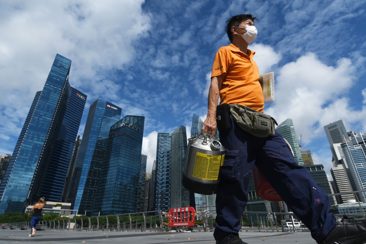 Singapore: a financial rival to Hong Kong? Photo: Xinhua