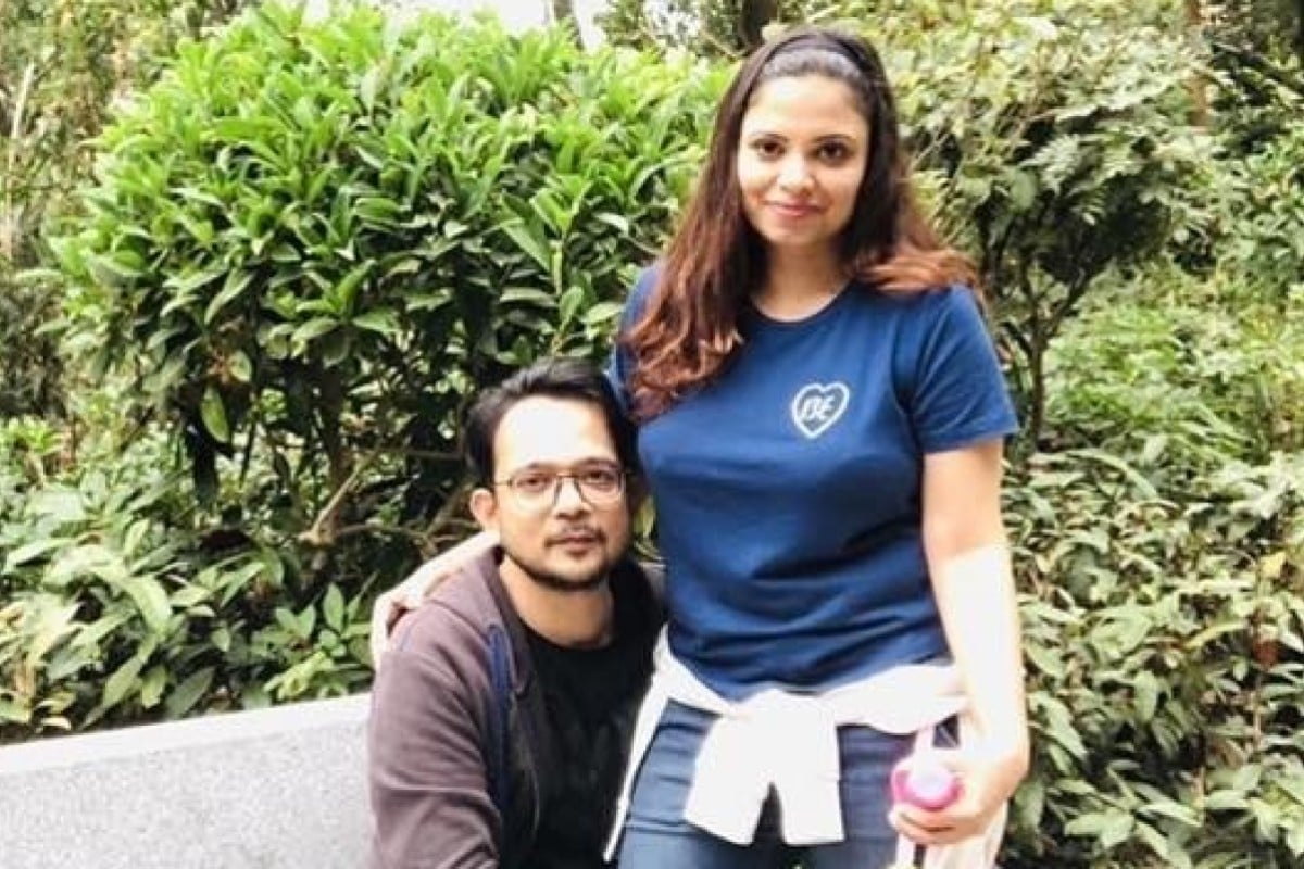 Dipika Kantharia (right) has not seen her husband Mehul for months. Photo: Handout