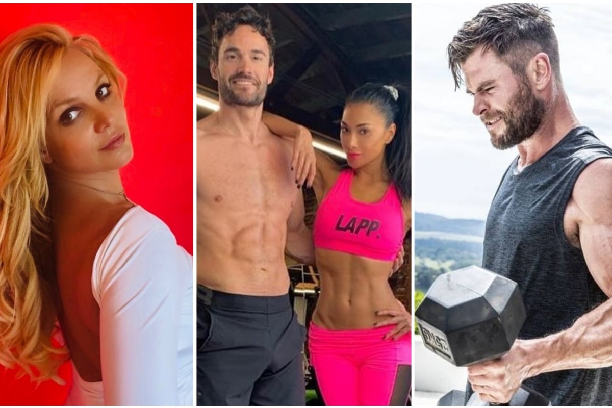 Kill The Workout Game Like Chris Hemsworth And Britney Spears In High End Sports Gear From Versace Louis Vuitton Hermes And Chanel South China Morning Post