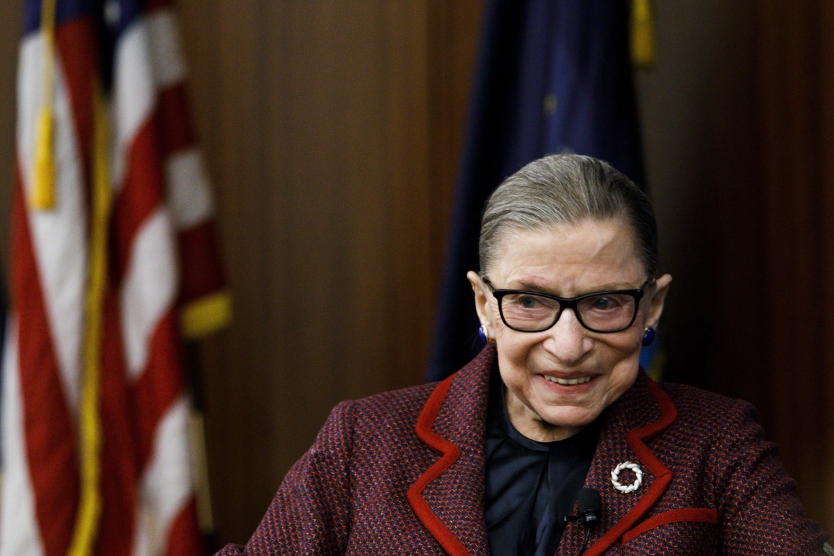 Us Supreme Court Justice Ruth Bader Ginsburg 87 Hospitalised South China Morning Post
