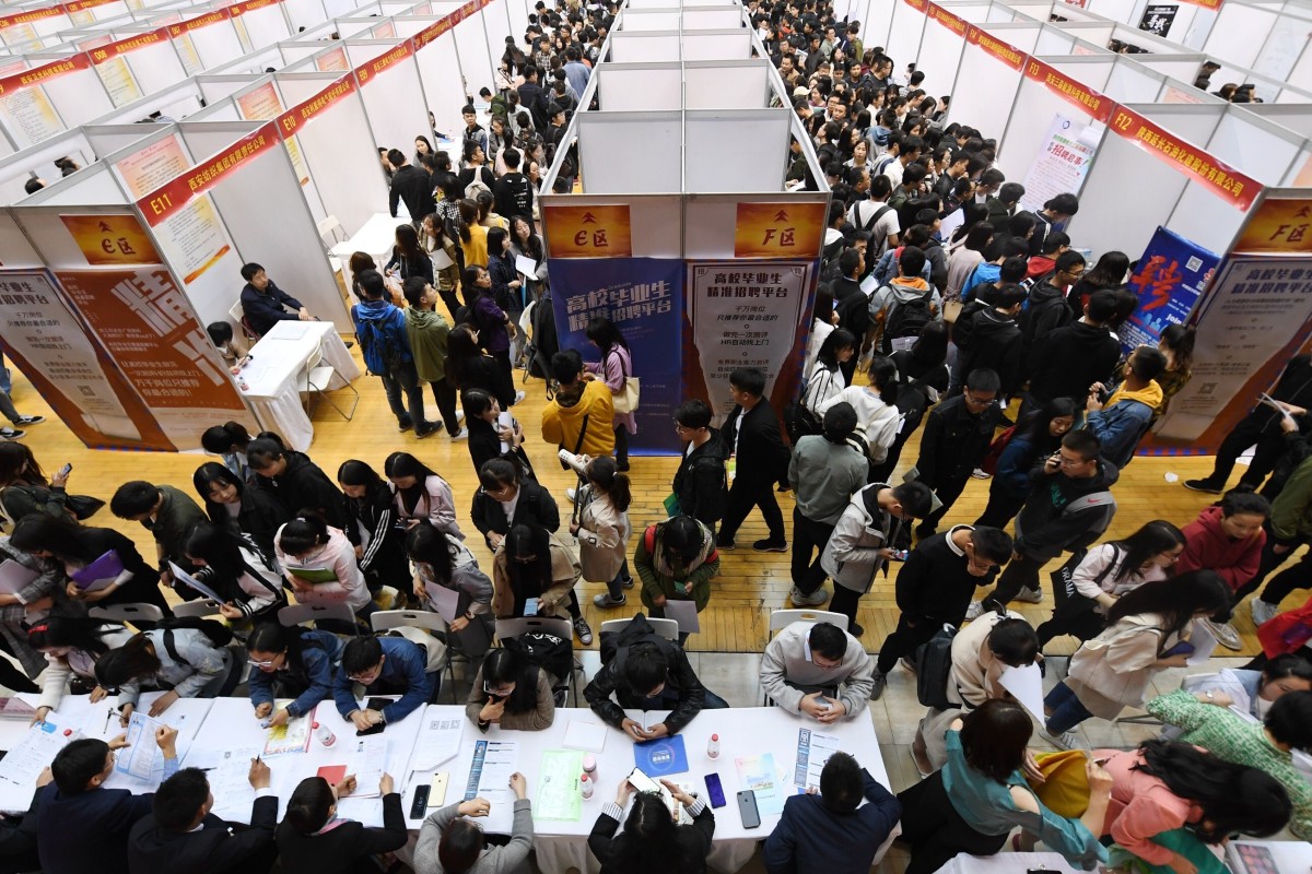 China job market improves marginally in June, dashing hopes of Vshaped