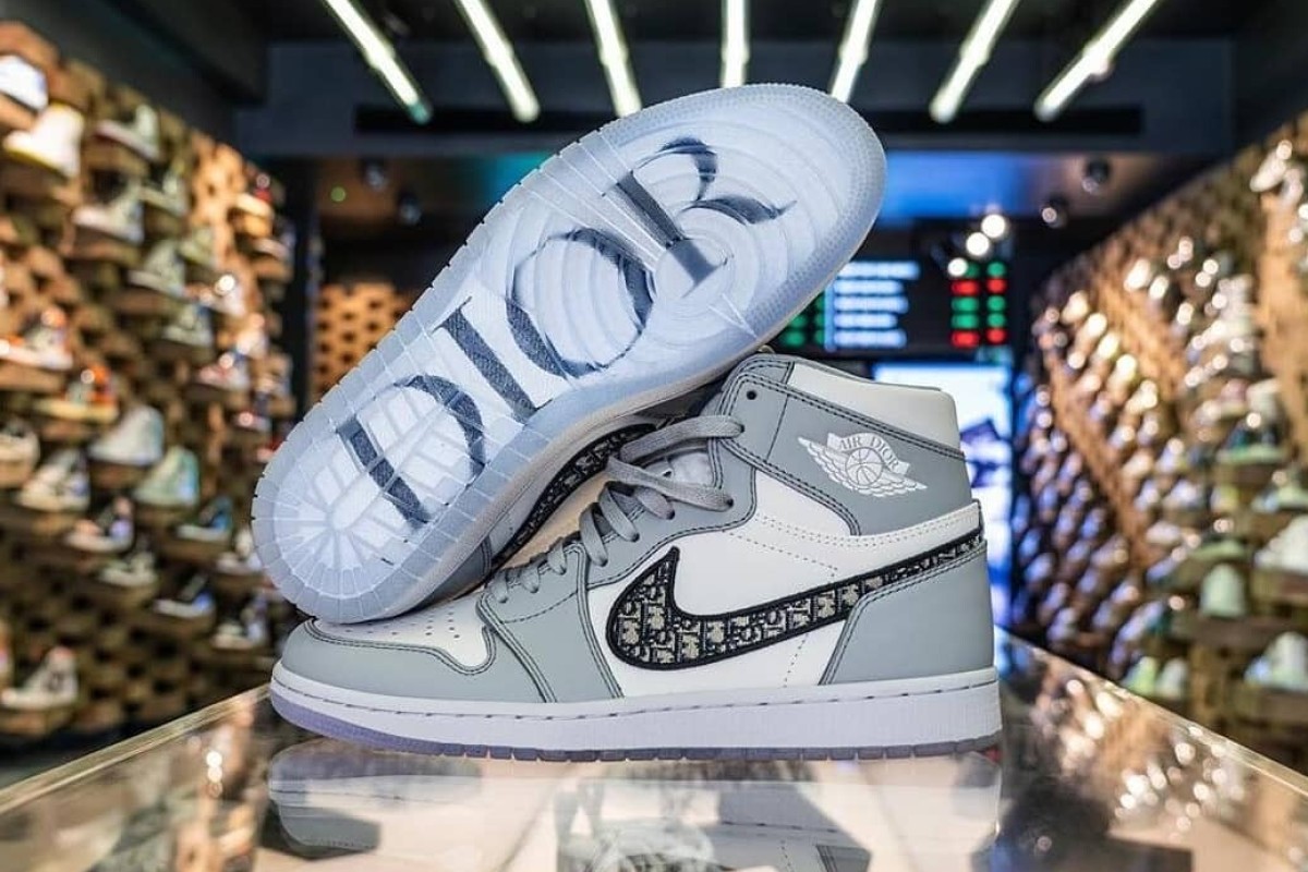 Dior x Nike Air Jordan 1 sneakers loved by Kylie Jenner and reselling for  US20000 already are the worlds smartest investment  thanks to  millennial FOMO  South China Morning Post