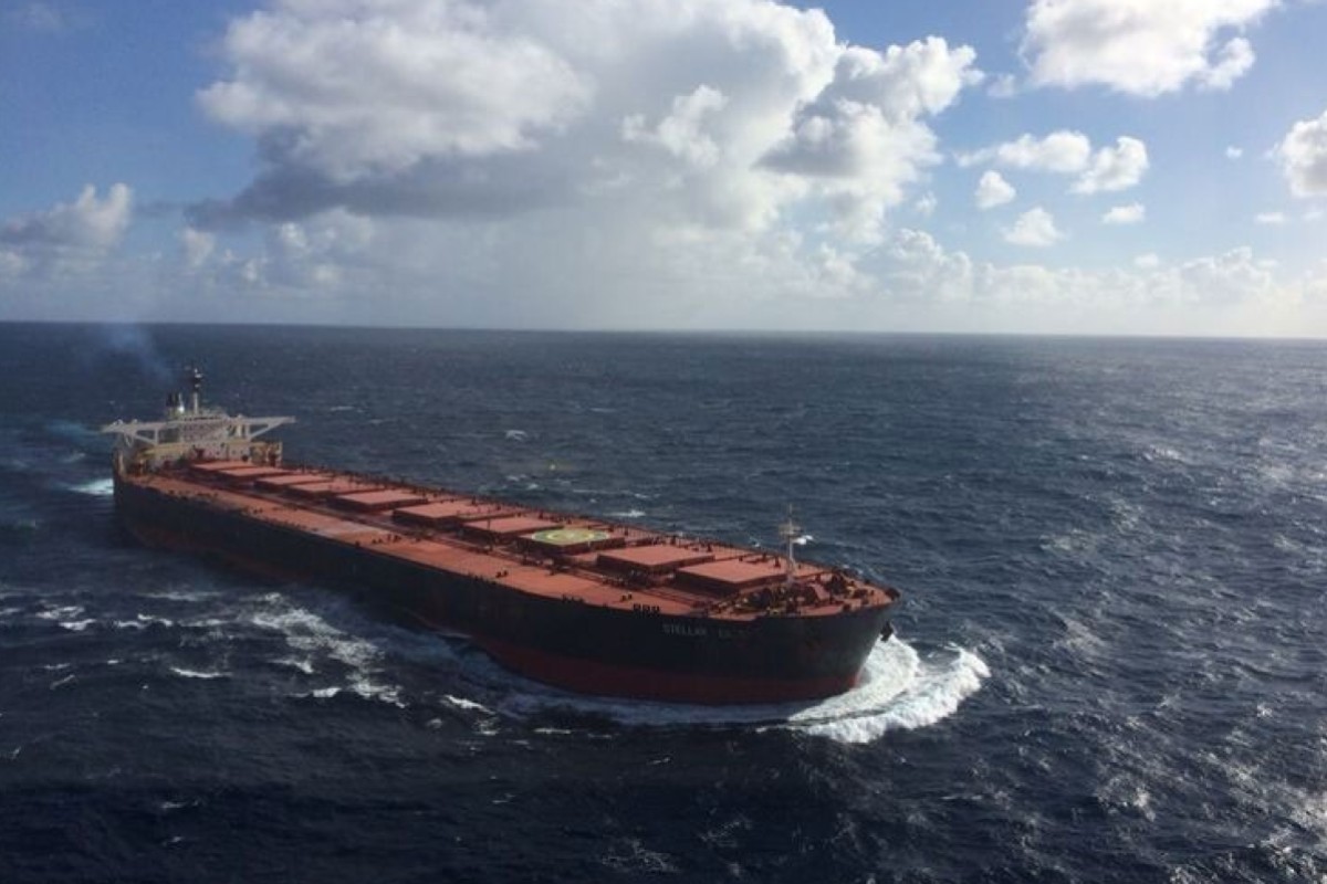 The total value of all Australian iron ore exports in the fiscal year to June 2020 rose to over A$100 billion (US$71 billion), representing more than a quarter of Australia’s total goods exported. Photo: Fleetmon