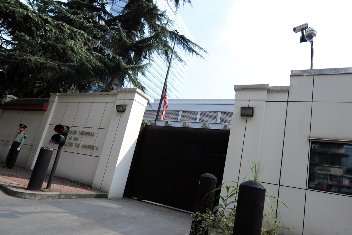 The US consulate in Chengdu, southwestern China. Photo: AFP
