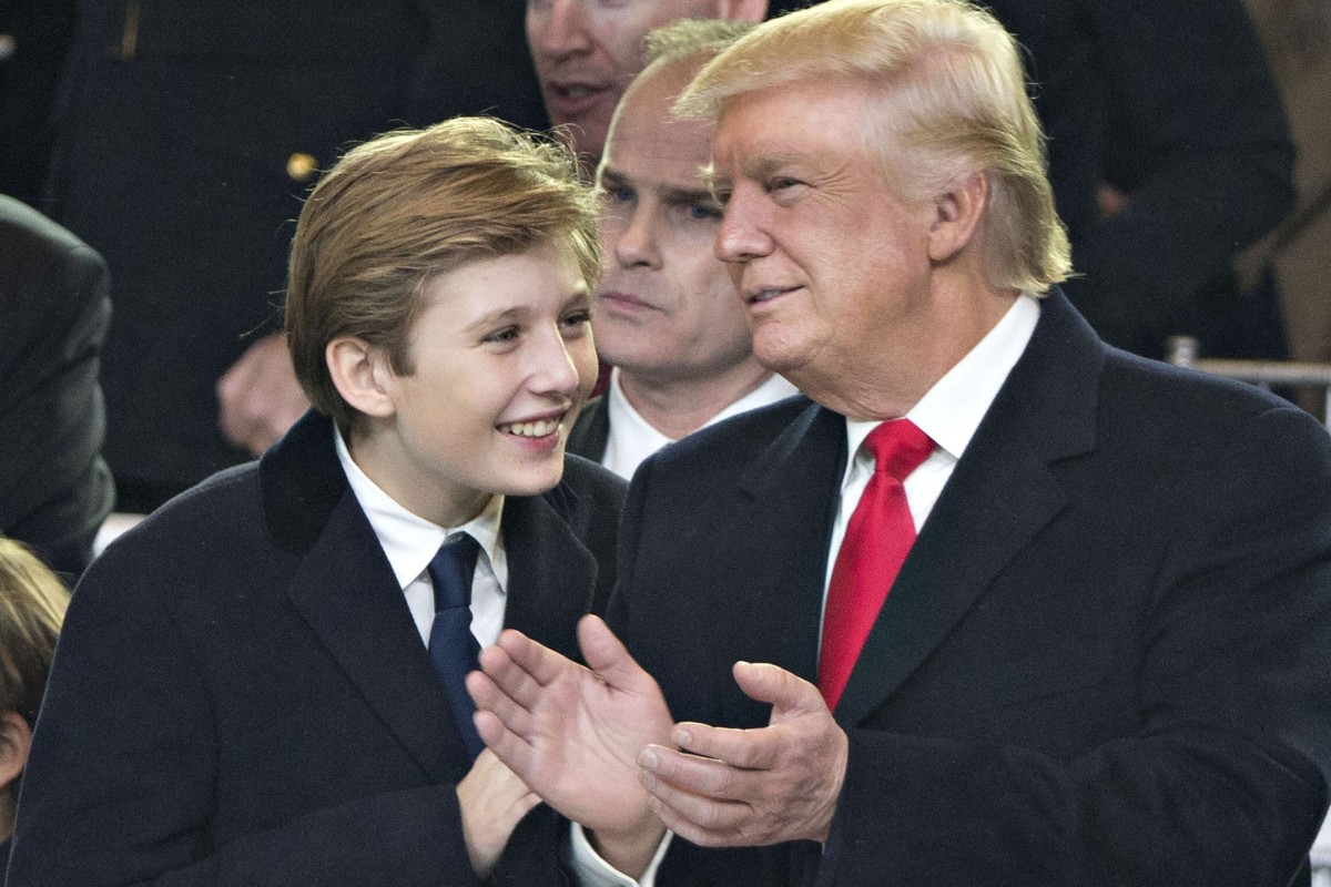 Is Barron Trump The President S Mini Me 5 Ways Donald And Melania Trump S Only Son Is Unlike Any White House Resident Before South China Morning Post