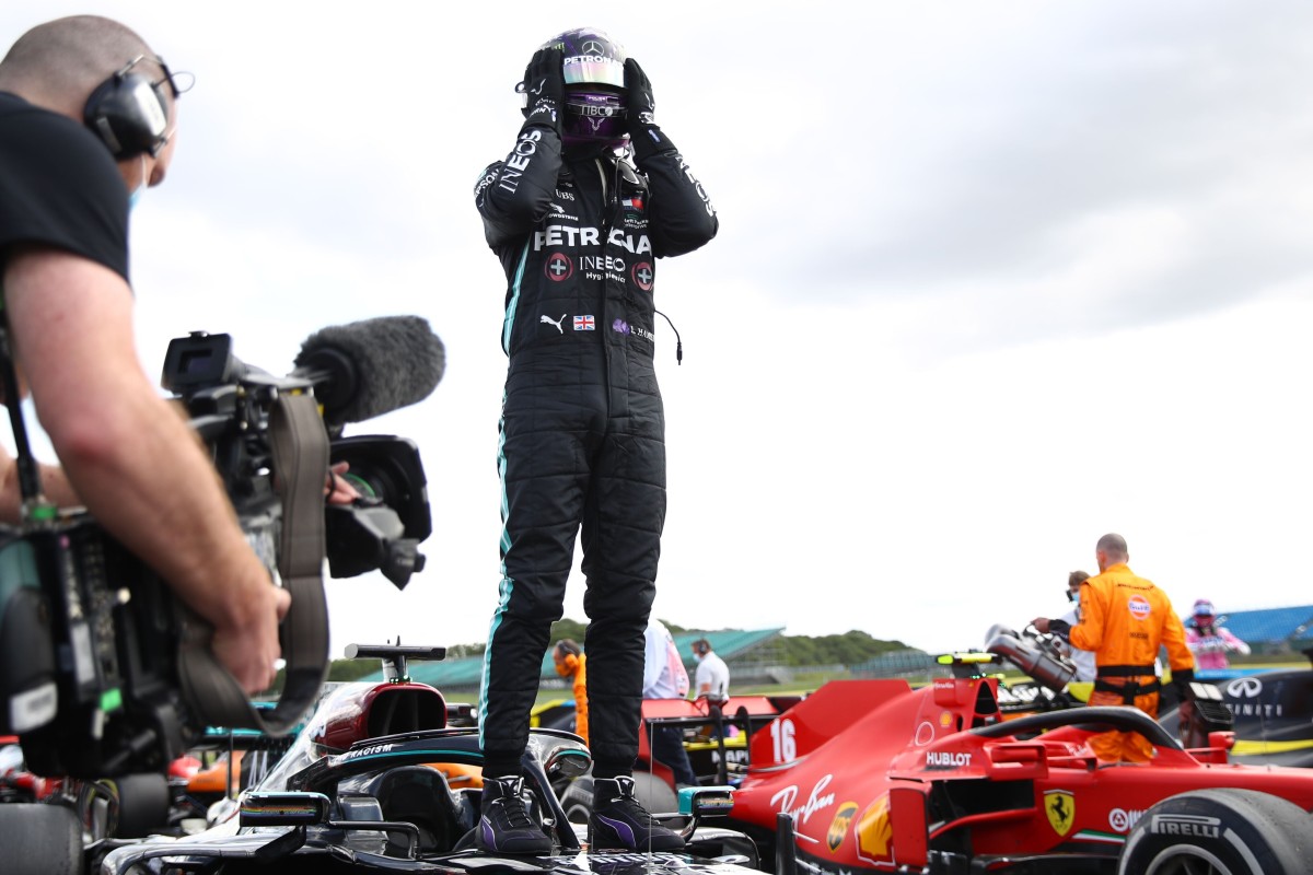 Hamilton Limps To Record British Grand Prix Victory After Late Puncture South China Morning Post