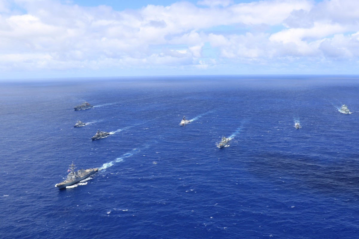 The US-led Rim of the Pacific Exercise, the world’s biggest international maritime drill, is held every two years. Photo: Reuters