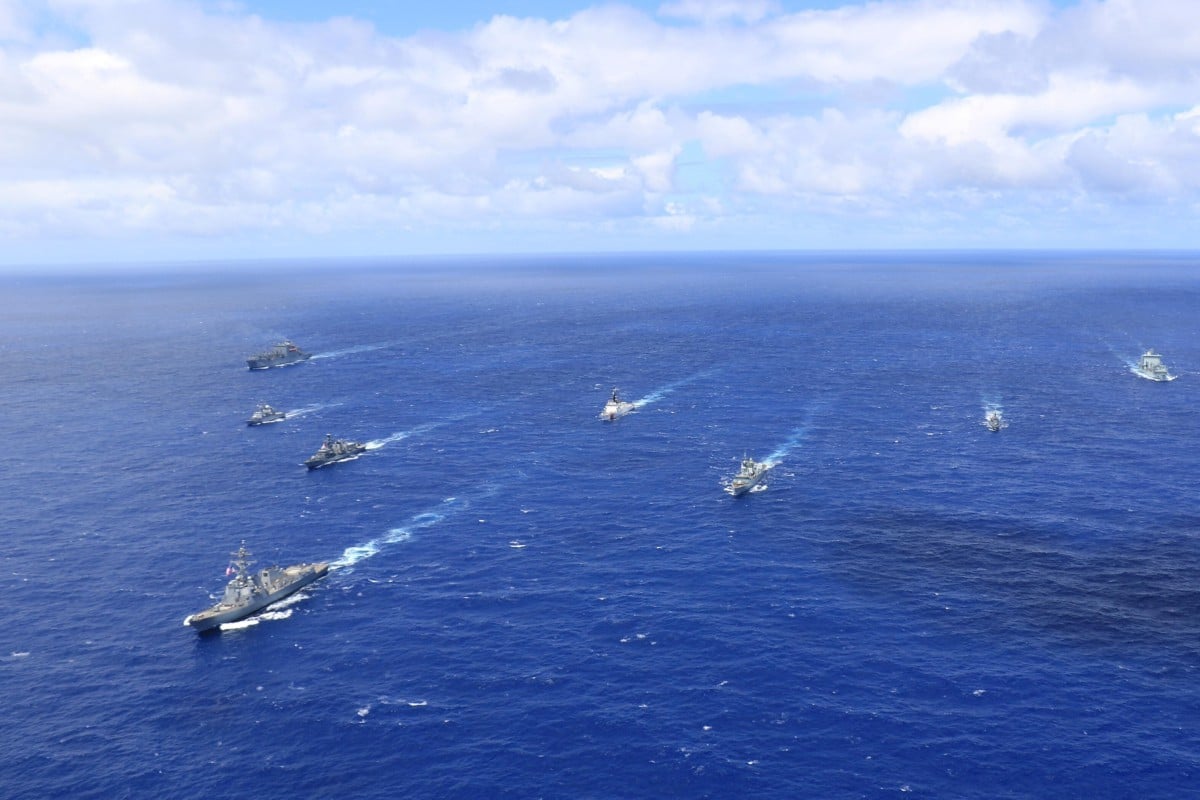 The US-led Rim of the Pacific Exercise, the world’s biggest international maritime drill, is held every two years. Photo: Reuters