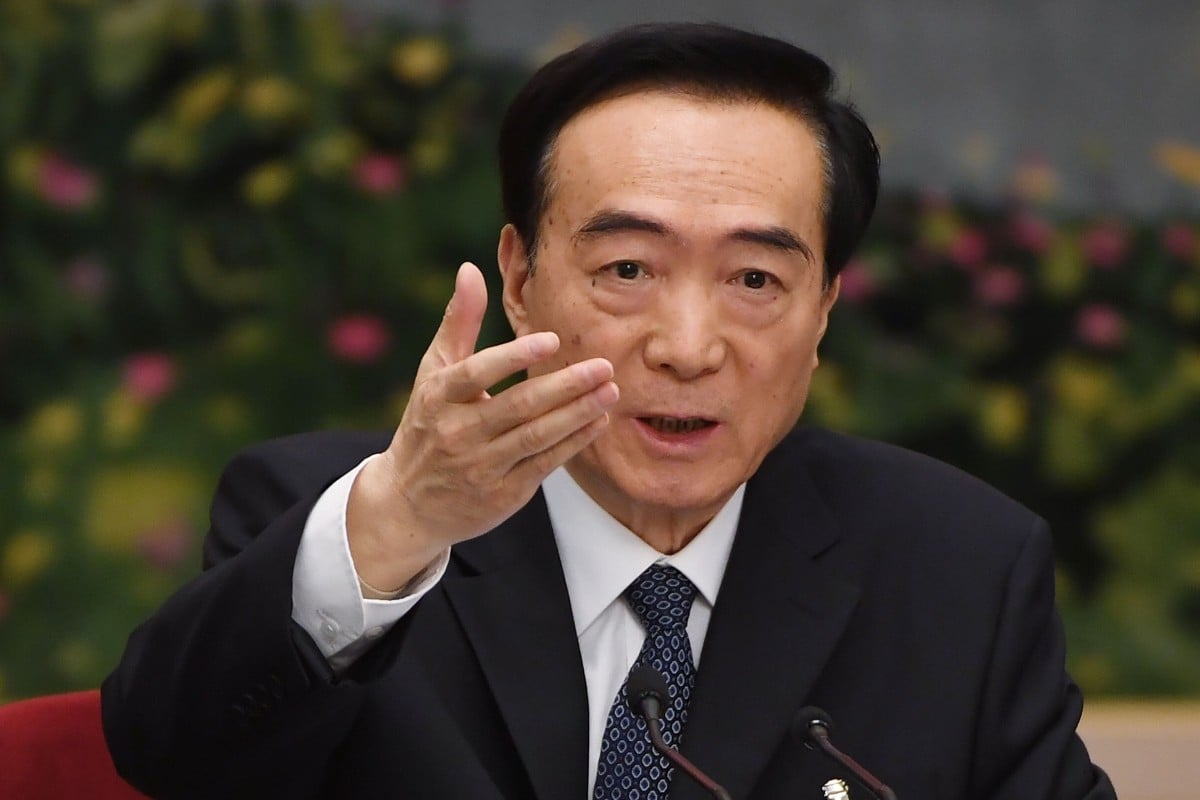 When sanctioning Chinese officials and companies involved in what Washington says are human rights abuses on a massive scale in Xinjiang, US lawmakers singled out Chen Quanguo (above), a member of the policymaking Politburo. Photo: AFP