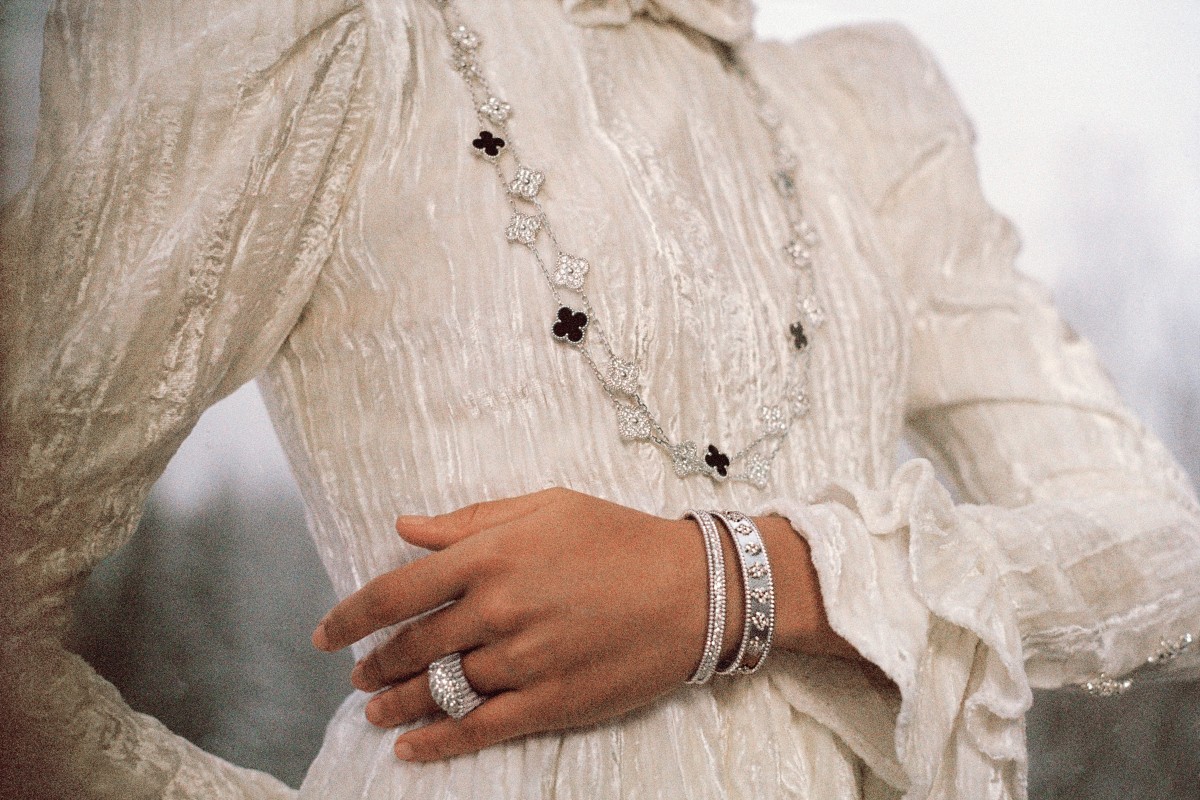 Style Edit Van Cleef Arpels New Perlee Collection Ring Uses A Delicate Gold And Diamond Beadwork Technique Developed Almost A Century Ago South China Morning Post
