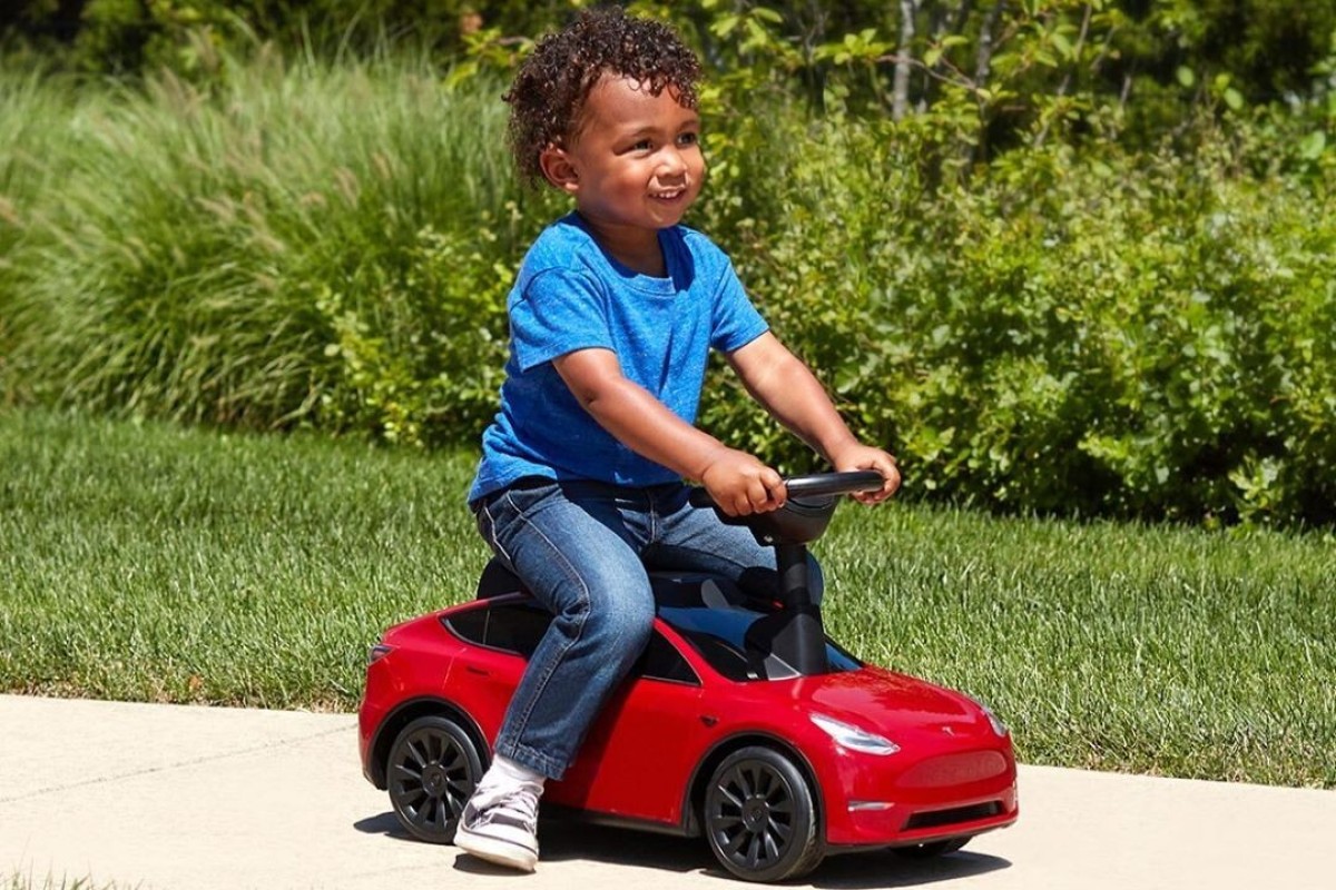 Tesla For Toddlers Elon Musk S Mini Model Y Now Comes In Children S Size South China Morning Post