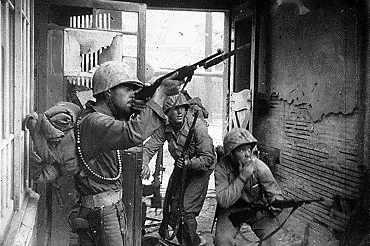 UN troops fight in the streets of Seoul on September 20, 1950. Photo: AFP