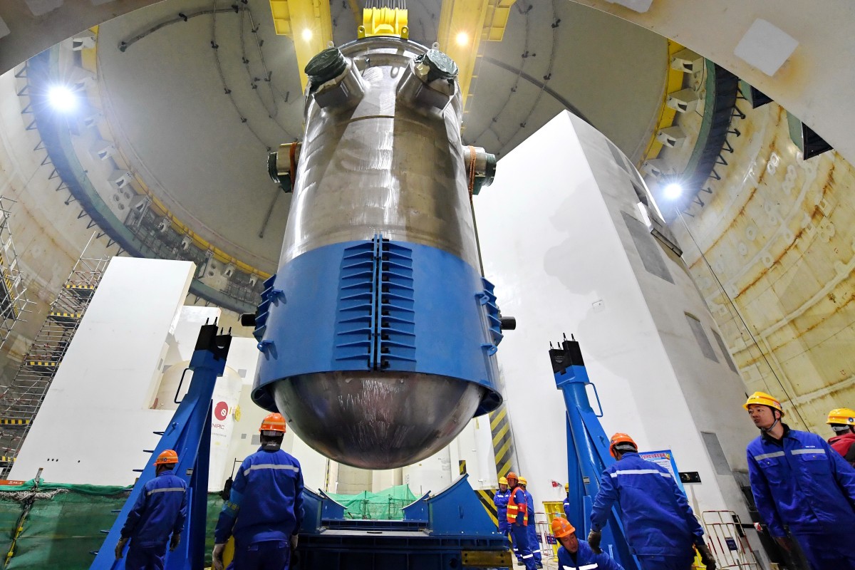 China’s nuclear power plants, like this one in Fujian, are increasingly relying on home-grown technologies. Photo: Xinhua