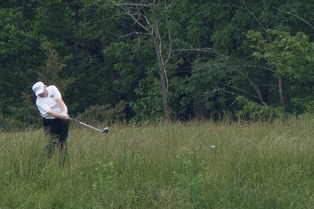 Trump Went Golfing 25 Times As Coronavirus Swept Across Us And Killed Over 200 000 Americans South China Morning Post
