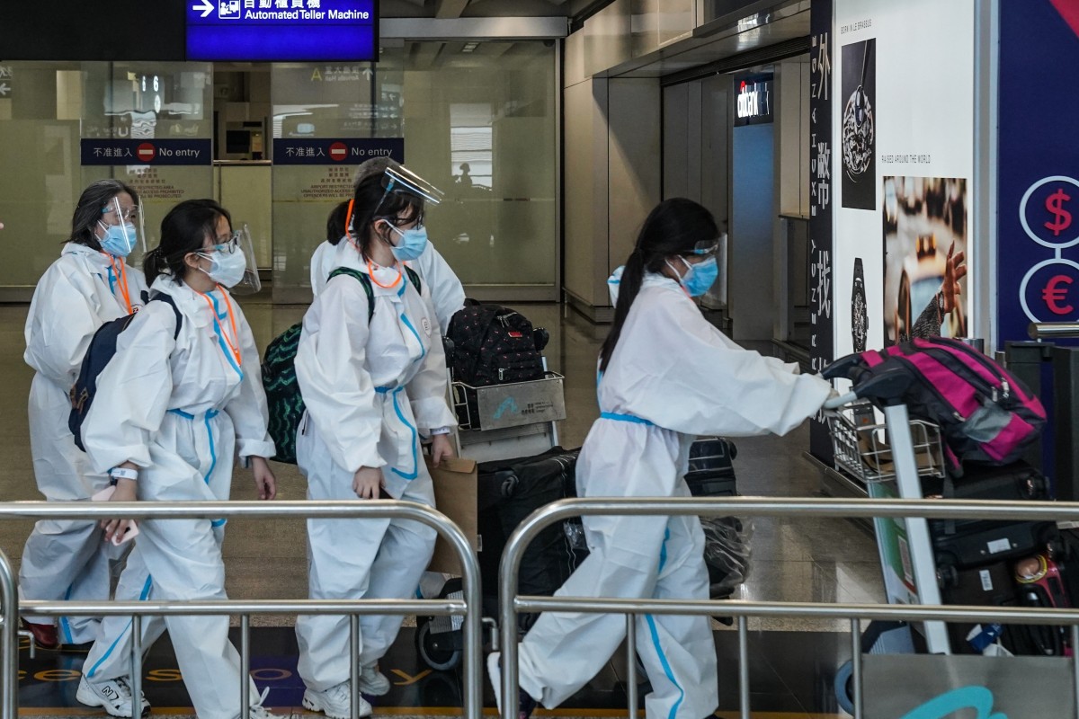 All travellers arriving from Britain will have to submit a negative coronavirus test result and quarantine for 14 days. Photo: Bloomberg