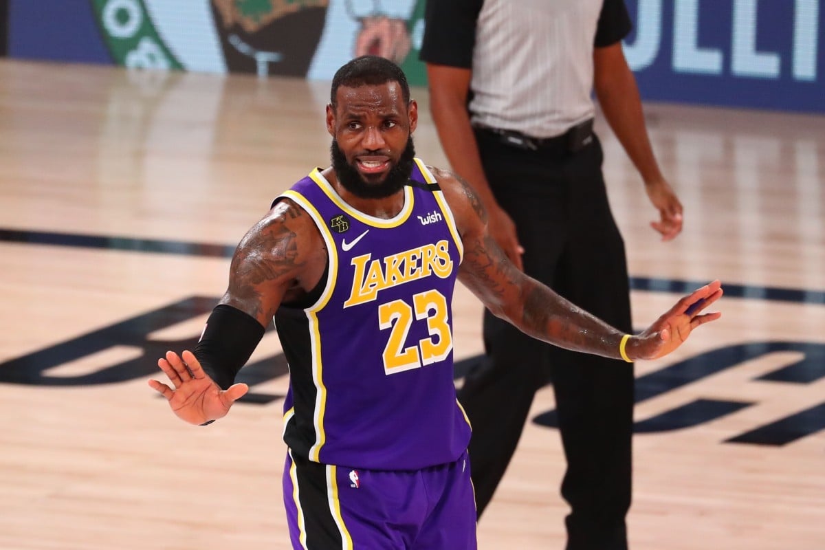Lebron James Thinking Of Kobe Bryant Every Time He Pulls On The Los Angeles Lakers Purple And Gold South China Morning Post