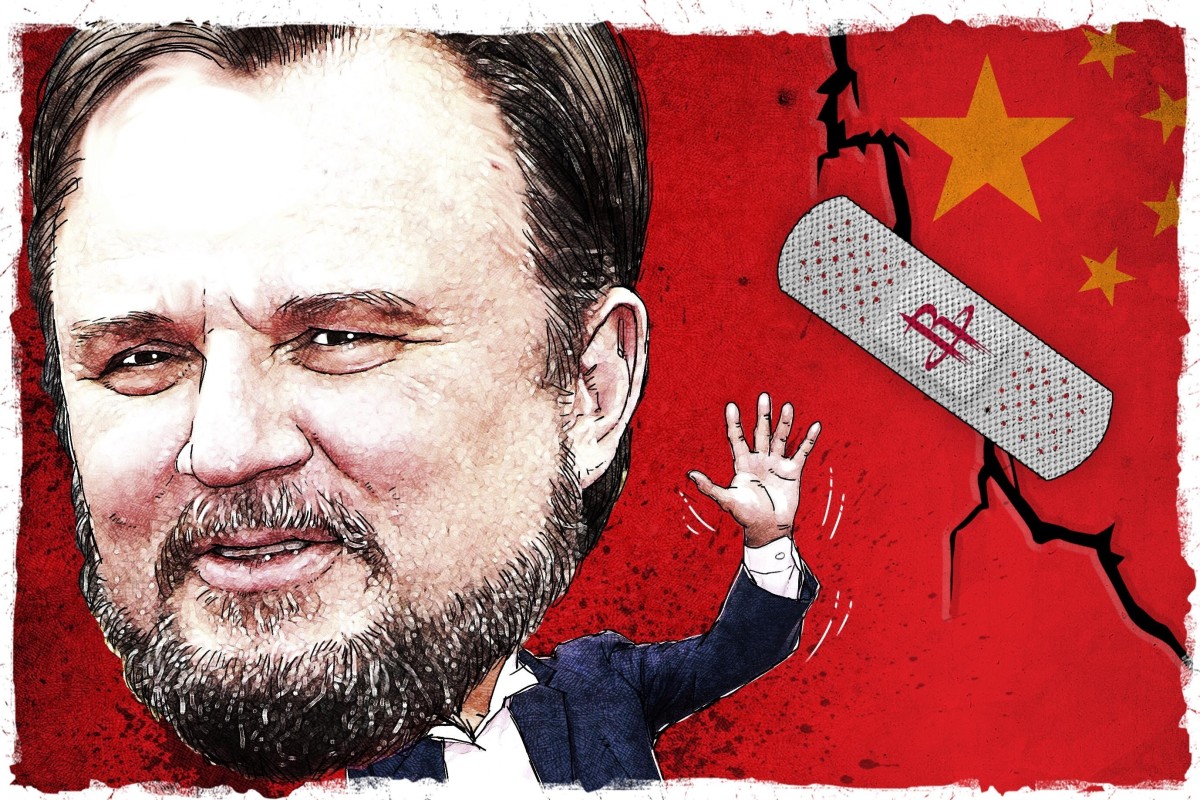 Will the departure of Houston Rockets general manager Daryl Morey signal a reset of relations between the NBA and China? Illustration: Henry Wong