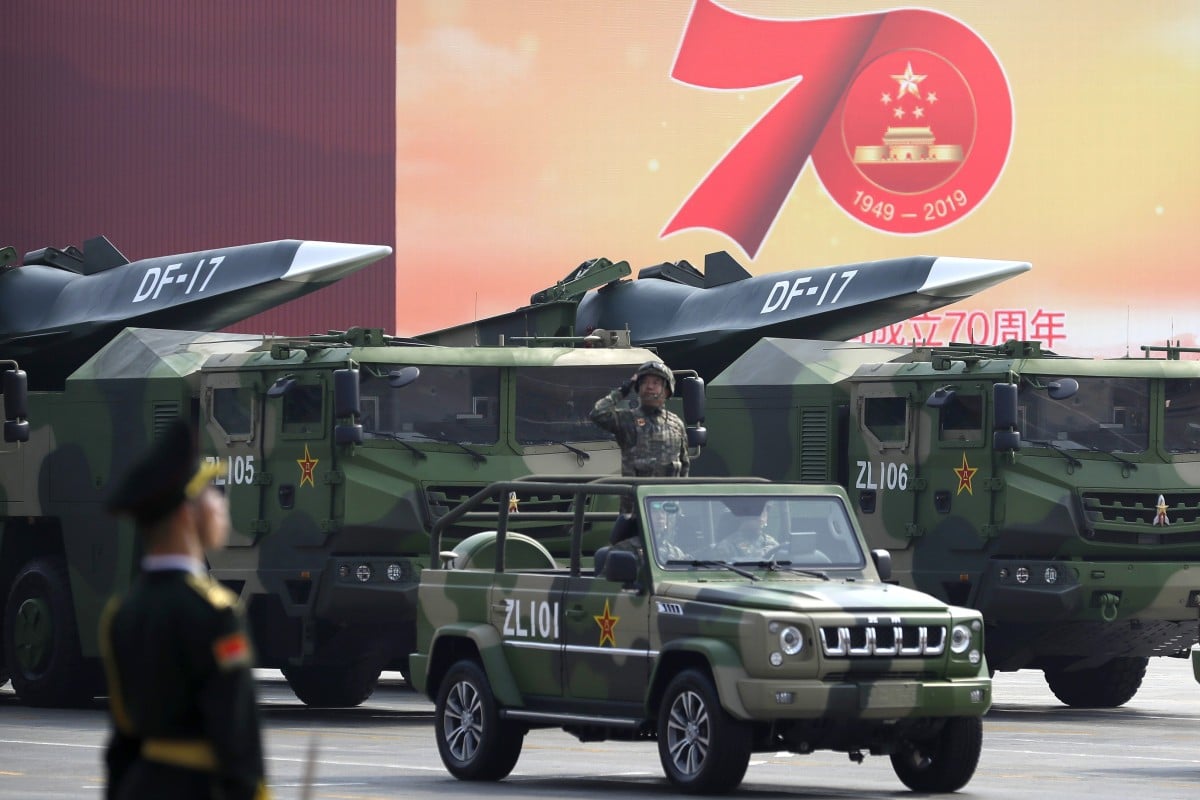 Coastal rocket bases have been equipped with DF-17 ballistic missiles. Photo: AP