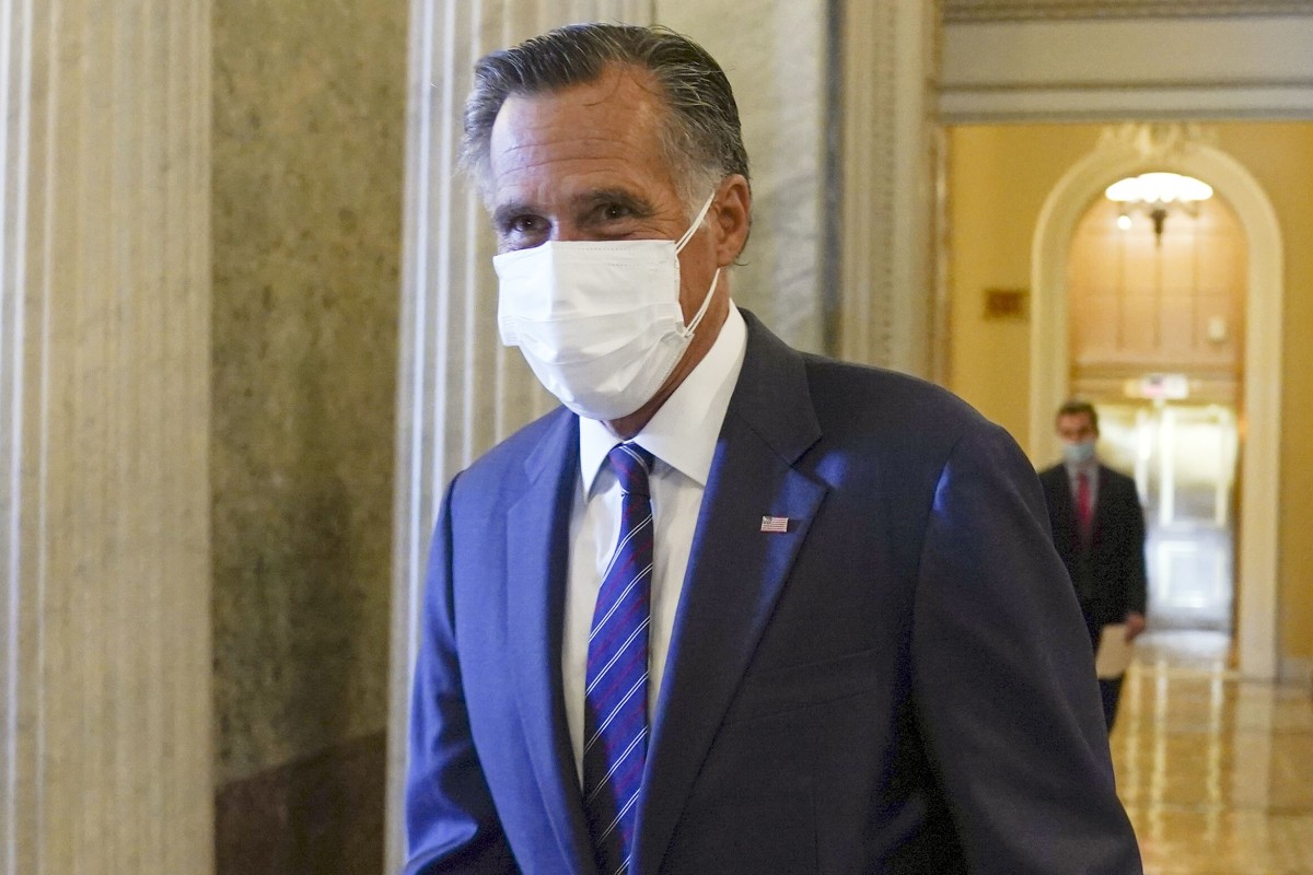 Us Election 2020 Republican Mitt Romney Didn T Vote For Donald Trump South China Morning Post