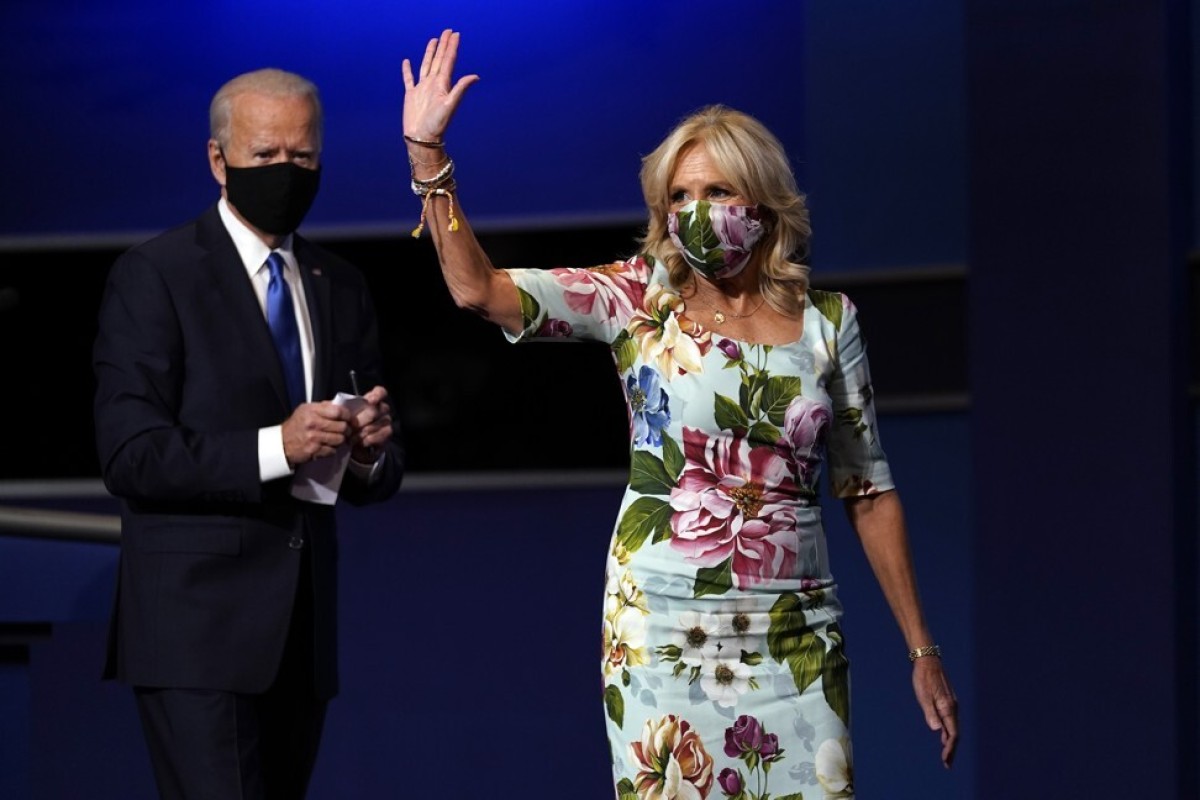 Melania Trump Vs Jill Biden Who Was Best Dressed At 2020 S Final Us Presidential Debate The First Lady In Christian Dior Or The Former Second Lady In Dolce Gabbana South
