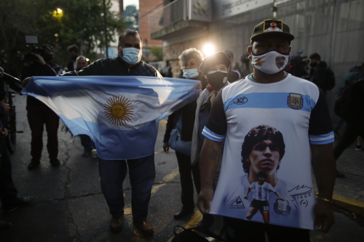 Diego Maradona Astronaut Mask As Maradona Turns 60 And 30 Years Since Napoli S Last Scudetto Win Photographer Paolo Vezzoli Discovers The Cult Of The God Of Naples