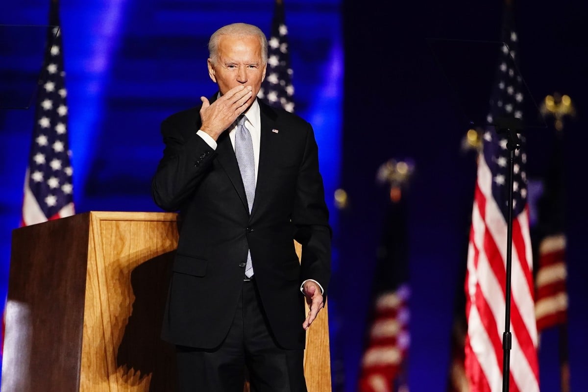 Joe Biden calls for unity in First address as President-elect