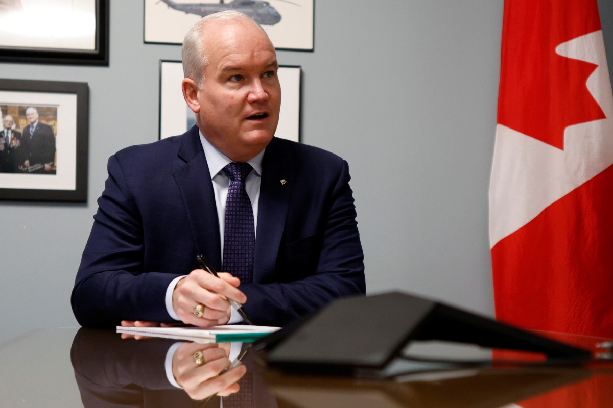 Justin Trudeau S Main Rival Erin O Toole Says His Canada Would Be Tougher On China South China Morning Post