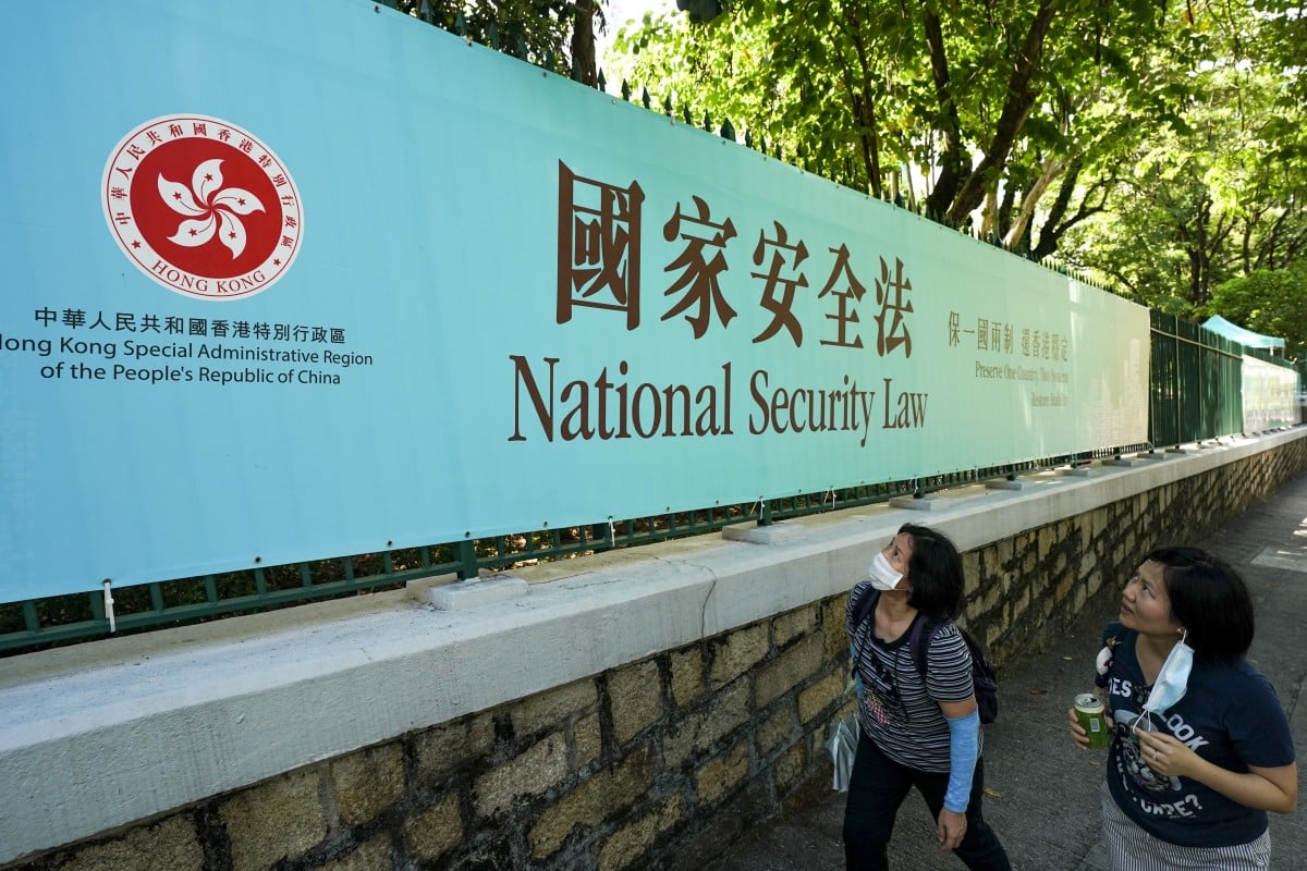 The national security law has changed Hong Kong for the worse, according to Britain’s top envoy in Hong Kong. Photo: Felix Wong