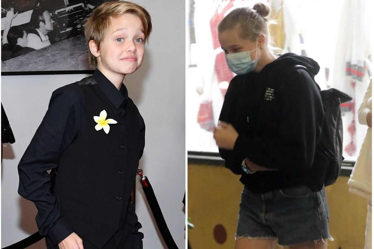 Shiloh Jolie Pitt S 2021 Transformation From Tomboy To Teen Supreme Taller Long Hair And Sparkly Earrings Angelina Jolie And Brad Pitt S Child And Lgbt Icon Debuted A Brand New Look South Although the adolescent has a totally masculine appearance, his organs continue to be those of a. south china morning post