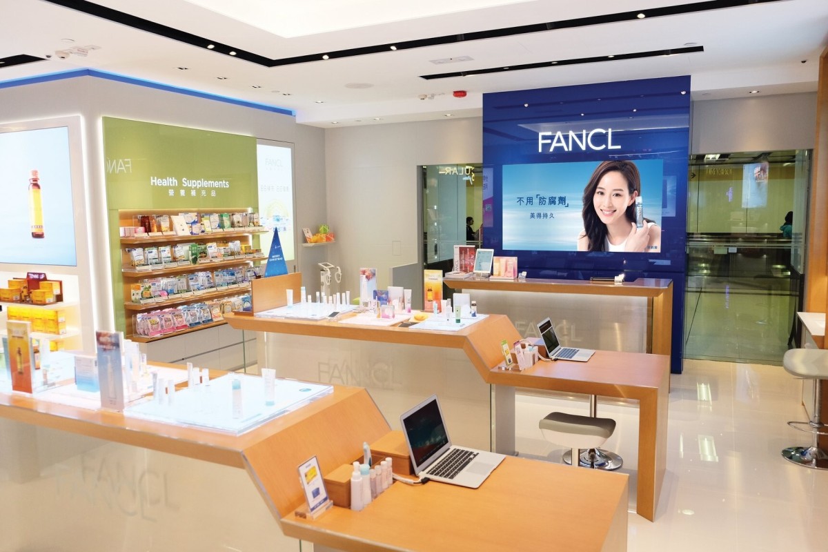 A Fancl branded store in Hong Kong. Photo: Facebook