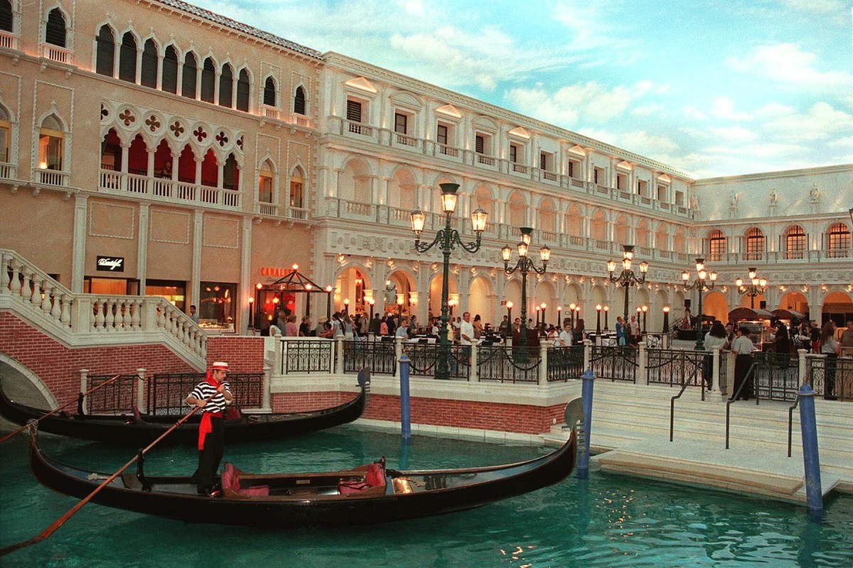 The Venetian in Las Vegas, Nevada. The global pandemic shuttered the Strip, where Las Vegas Sands is the biggest operator. Photo: AFP