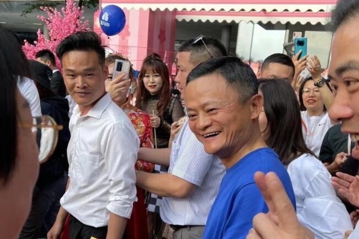 Jack Ma Makes A Rare Appearance On Alibaba S Family Day At Company S Hangzhou Campus South China Morning Post