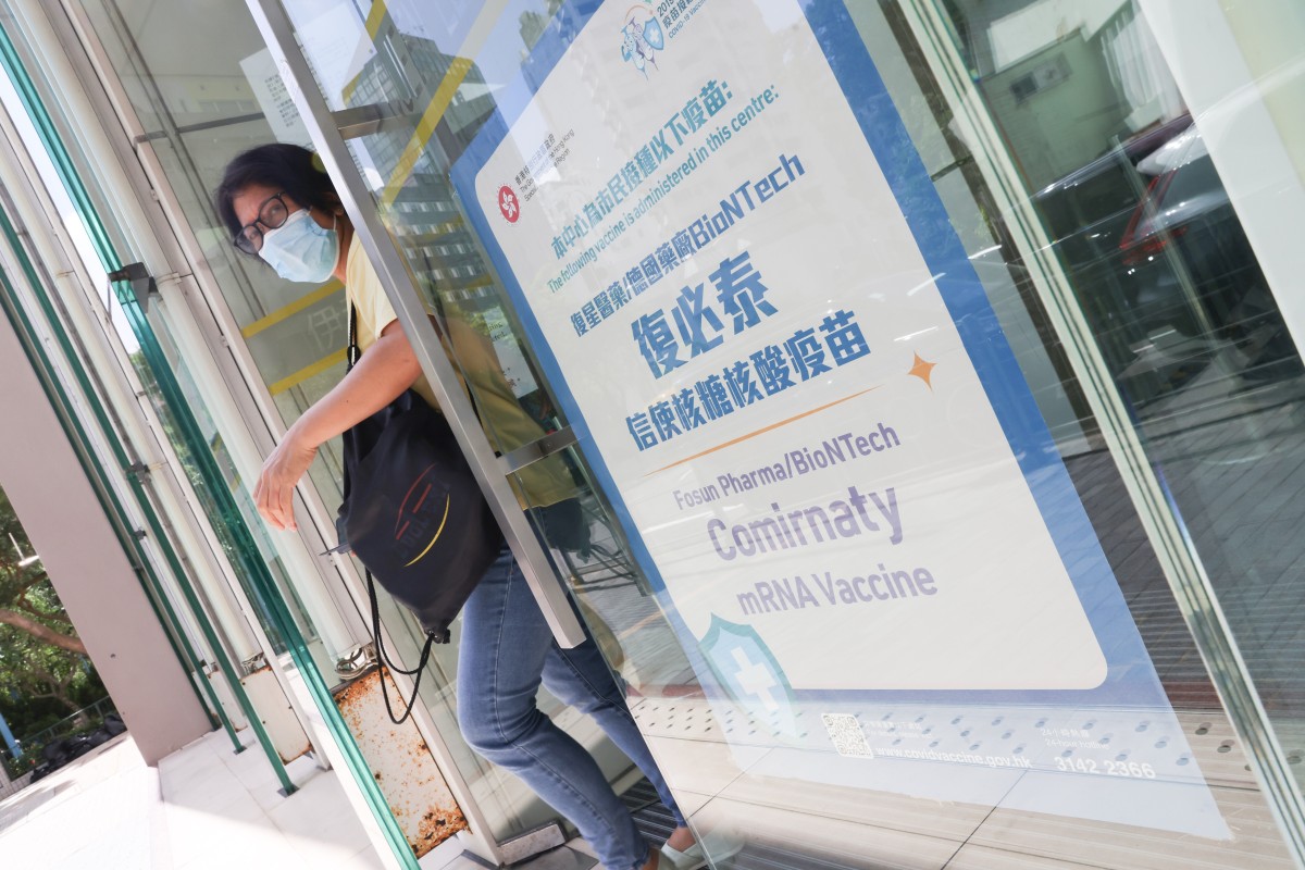 Coronavirus Hong Kong Approves Use Of Biontech Vaccine For Children As Young As 12 Years Old South China Morning Post