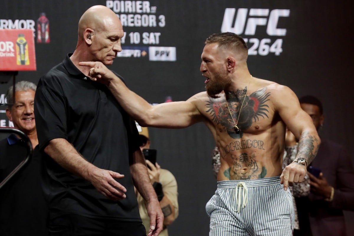 pic Dustin Poirier Earnings Vs Conor https www scmp com sport martial arts mixed martial arts article 3140601 ufc 264 conor mcgregor says dustin poirier