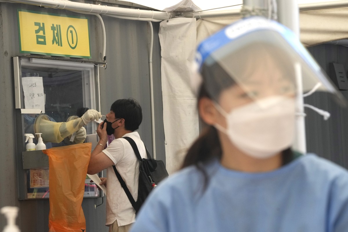 Coronavirus South Korea Sees Record Daily Cases Olympics Updates Deliberately Omitted Lambda Variant South China Morning Post