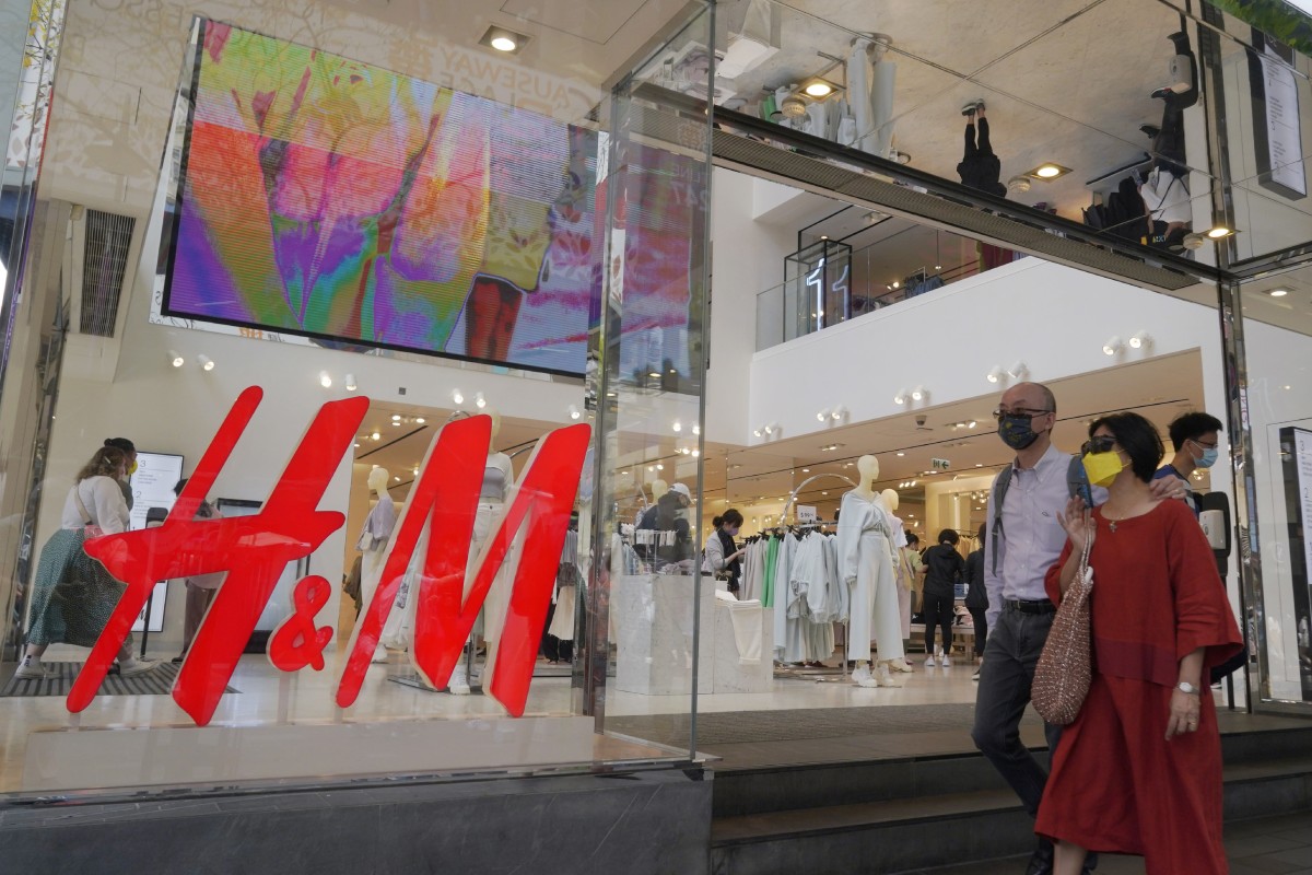 International brands like H&M are facing changing consumer tastes in China. Photo: AP