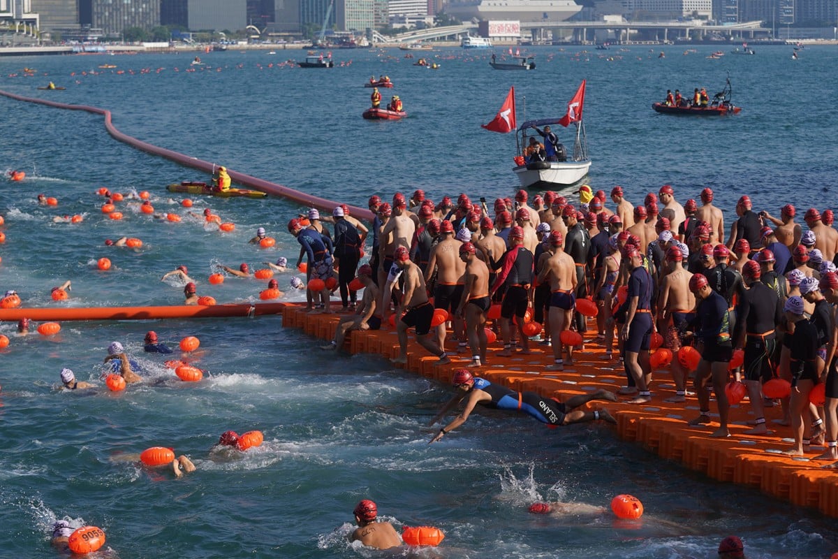 HK’s Cross Harbour swim makes comeback  