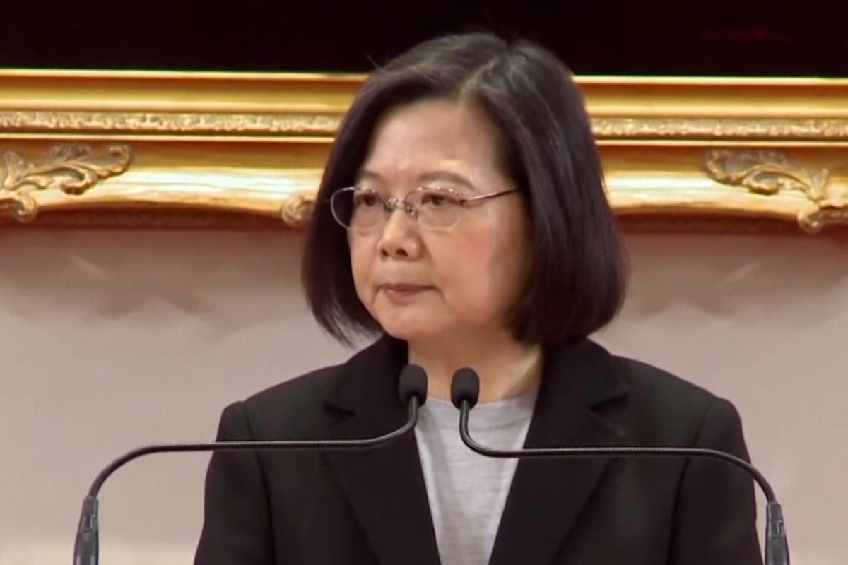Taiwan president warns Beijing against ‘military adventurism’ in new year speech
