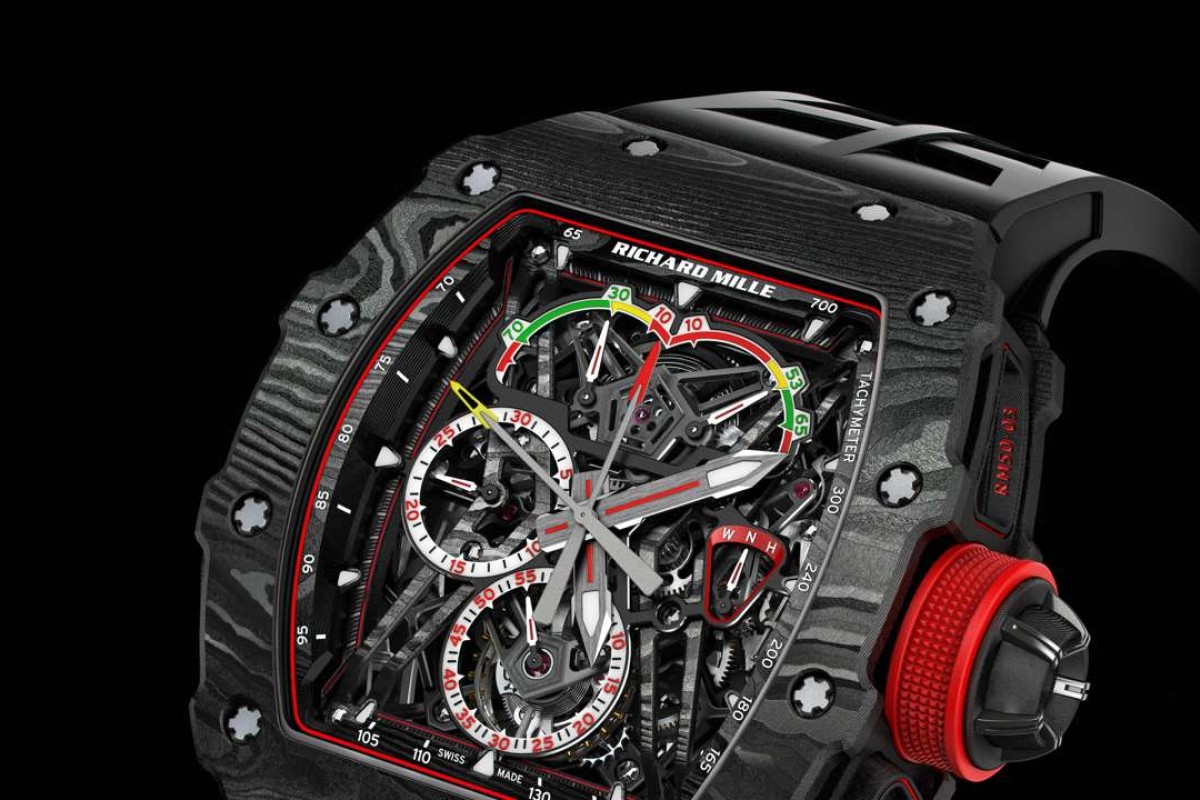 Richard Mille launches world s lightest split second chronograph