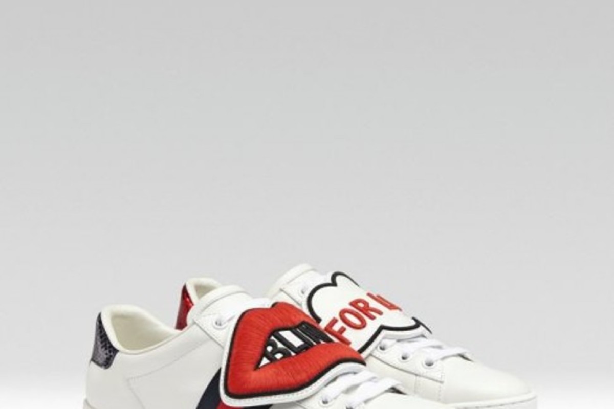 Gucci sneakers blind for love hotsell