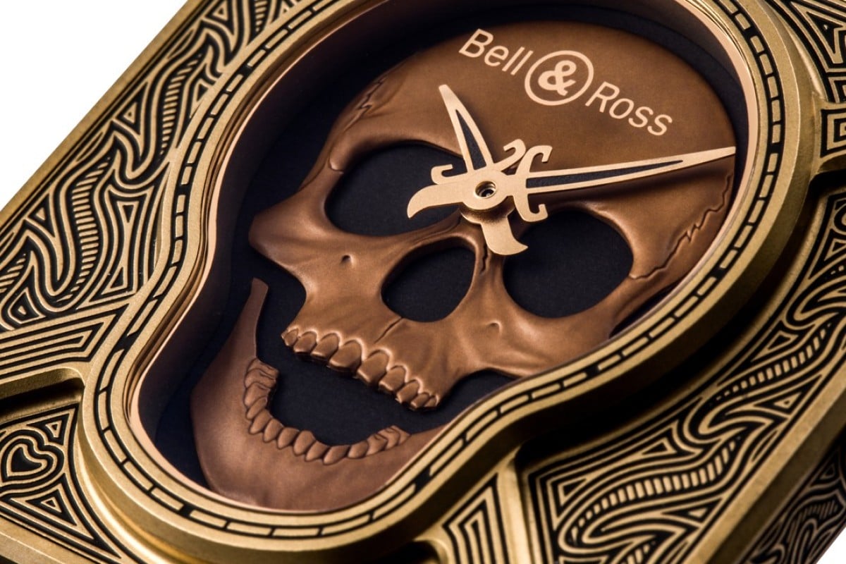 Bell & discount ross burning skull