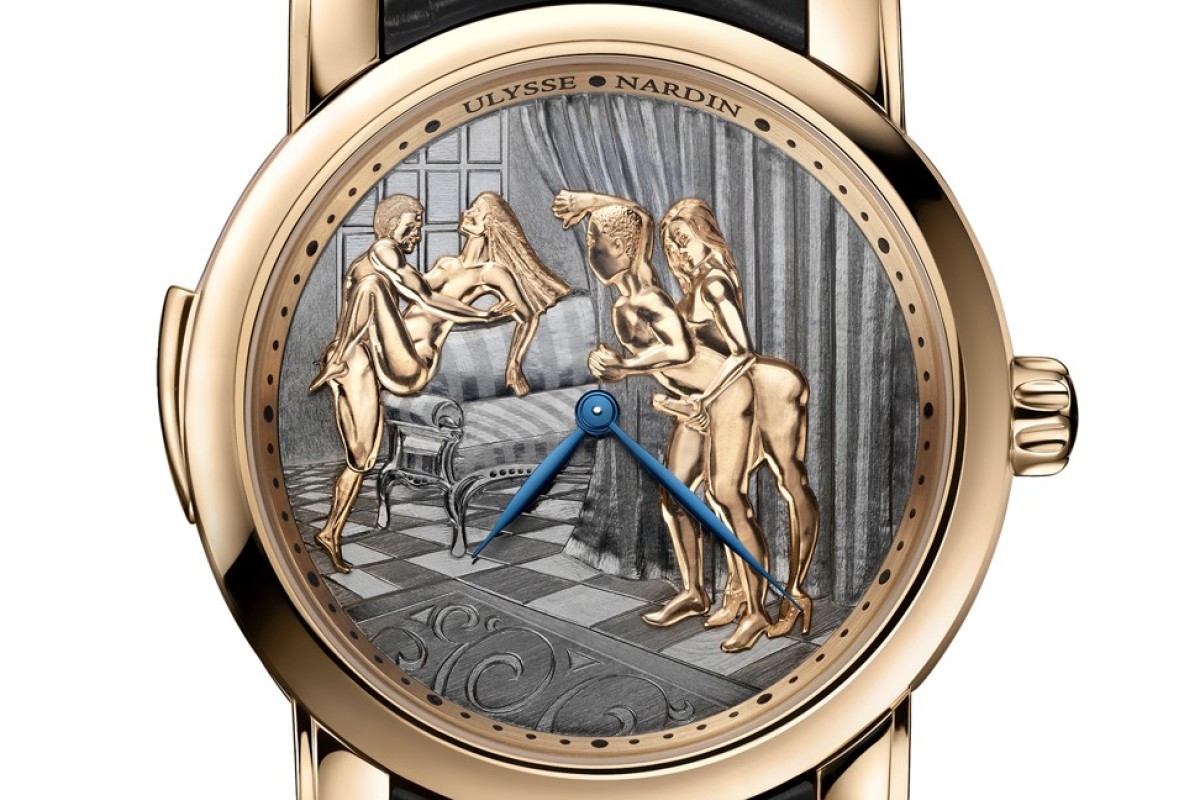 Ulysse Nardin s erotic watches show link between sex and new