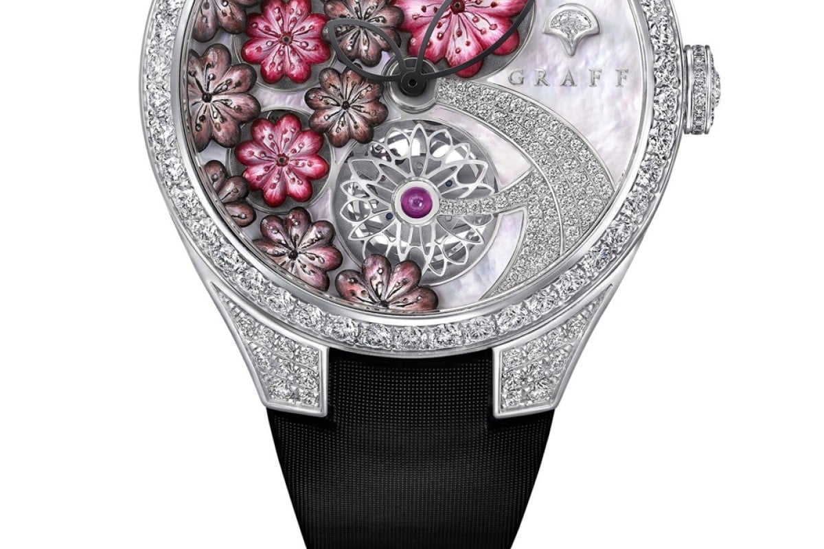 Graff floral watch price cheap