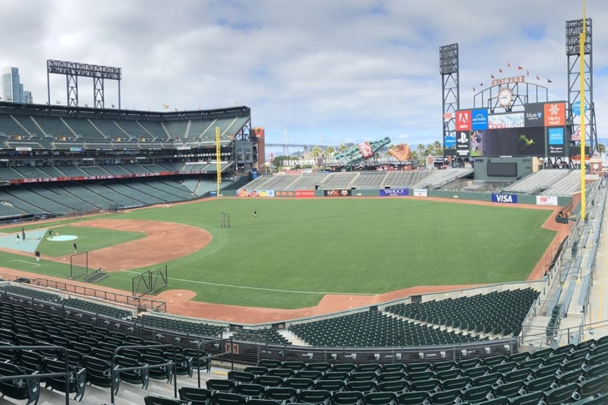 Section 107 at Oracle Park 