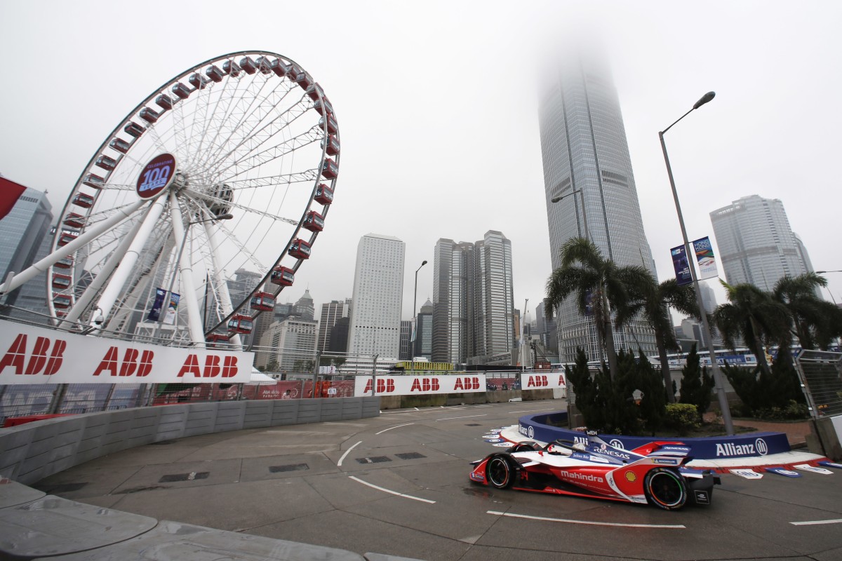 Central Harbourfront once again plays host to the Hong Kong E-Prix. Photo: Joe Portlock/LAT Images