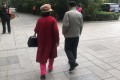A stroll in Changpuhe Park is an opportunity for Beijing’s older singles to get to know each other. Photo: Phoebe Zhang