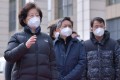 Vice-Premier Sun Chunlan on an earlier visit to a social welfare institute in Wuhan. She is leading the government’s response to the crisis in the city. Photo: Xinhua