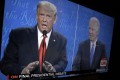 US President Donald Trump and Democratic candidate Joe Biden face off in the third presidential election debate. Photo: Handout
