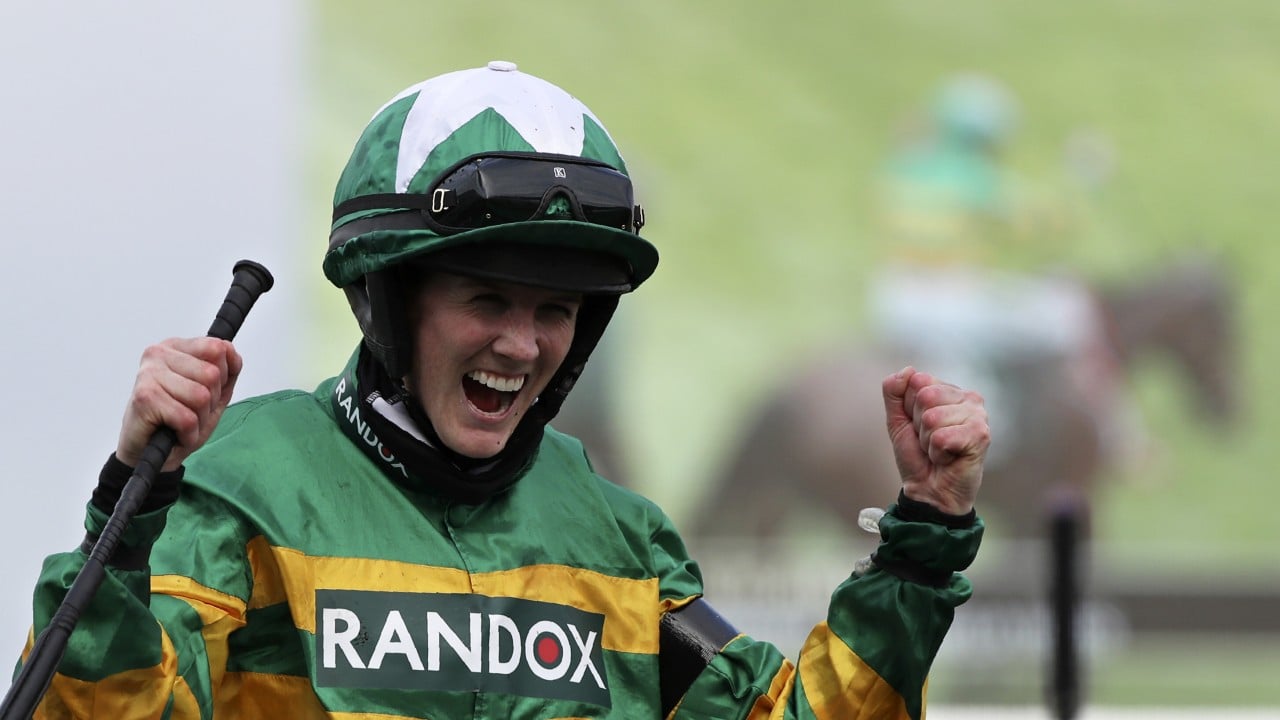 Rachael Blackmore becomes first woman to win prestigious Grand National horse race